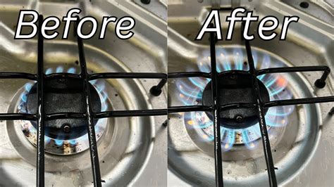 how to repair gas flame height on heater stove